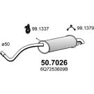 Endschalldämpfer 50.7026