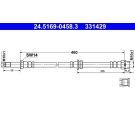 Bremsschlauch 24.5169-0458.3