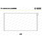 GLYCO Pleuellager 71-3014/6 0.25mm