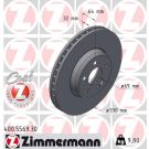 ZIMMERMANN Bremsscheibe 400.5569.30 FORMULA S