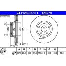 Bremsscheibe Mazda S. 6 2.0-2.5 12 24.0128-0279.1