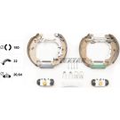 Satz Bremsbacken Fiat T. Punto Ii 09/99 - (180X32Mm / Mit Abs) 84054400