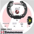 ZIMMERMANN Bremsbacken 20990.124.3