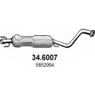 Mittelschalldämpfer 34.6007