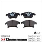 ZIMMERMANN Bremsbeläge 22269.195.1