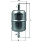 MAHLE Kraftstofffilter KL 18 OF