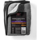 Premium-Microfaser Tuch 600g 60X40cm grau 19-631 Premium-Microfaser Tuch 600g 60X40cm grau 19-631