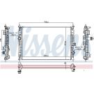 Wasserkühler PKW 606342