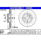 Bremsscheibe Abarth P. 500/500C 1.4 08 24.0122-0283.1
