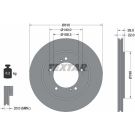 Bremsscheibe Suzuki P. Grand Vitara 98 PRO 92170503