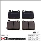 ZIMMERMANN Bremsbeläge 20341.175.1