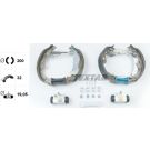 Satz Bremsbacken Toyota Yaris 99-05 84064500