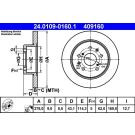 Bremsscheibe 24.0109-0160.1