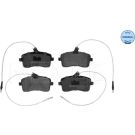 Bremsbelagsatz Peugeot S. 407 04- Mit Sensor 025 241 3418/W