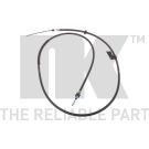 Seilzug, Feststellbremse Ford T. Galaxy 06- Le 9025157