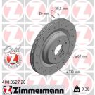 ZIMMERMANN Bremsscheibe 400.3627.20