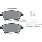 Bremsbelagsatz Fiat P. Sedici/Sx4 Ungarn Lucas 2439101