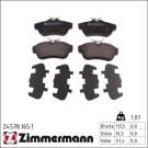 ZIMMERMANN Bremsbeläge 24578.165.1