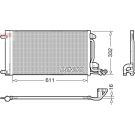 DENSO Klimaanlagenkühler DCN02034