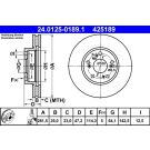 ATE Bremsscheibe 24.0125-0189.1