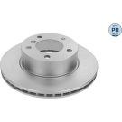 11 481 053PD Bremsscheibe VA Platinum BMW E81 04 MEYLE-PD: Advanced performance and design 383 521 3062/PD