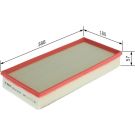 Luftfilter F 026 400 182