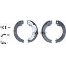 Handbremsbacken Toyota Corolla Verso 04 91074300