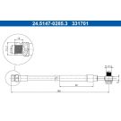 BREMSSCHLAUCH 24.5147-0285.3
