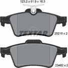 Bremsbelagsatz Peugeot T. 508 10 2521801