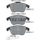 Bremsbelagsatz Vw P. Tiguan 07-/Sharan 10 2433301