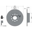 Bremsscheibe Vw T. A3/Golf Vi Vii/Octavia/Caddy/Touran 10- 272Mm 92224903 Bremsscheibe Vw T. A3/Golf Vi Vii/Octavia/Caddy/Touran 10- 272Mm 92224903