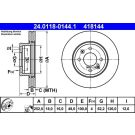 Bremsscheibe 24.0118-0144.1
