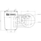 FEBI BILSTEIN Luftfeder 38665