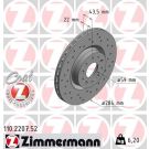 40 481 017 Sport Bremsscheibe VA Sport ALFA 147,156,164,FIAT,LANCIA 88 SPORT Z 110.2207.52