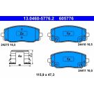 Bremsbelagsatz Hyundai P. I10/I20 1,0-1,2 08-14 13.0460-5776.2
