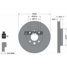 Bremsscheibe Renault P. Clio 12-/Dacia Logan/Sandero 12 92255203