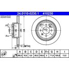 Bremsscheibe Peugeot T. 406 1,8-3,0 95-04 24.0110-0230.1