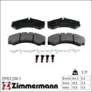 ZIMMERMANN Bremsbeläge 29153.200.1