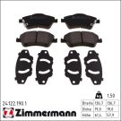 ZIMMERMANN Bremsbeläge 24122.190.1
