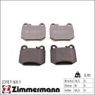 ZIMMERMANN Bremsbeläge 23157.160.1
