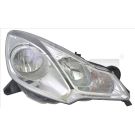 Scheinwerfer R H7/H1 +LWR +MOT SCHWARZ/CHROM CITROEN C3 3,13-6,16/DS3 11,09-7,15 1934,507,2