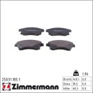 ZIMMERMANN Bremsbeläge 25031.185.1