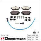 ZIMMERMANN Bremsbeläge 24486.170.1