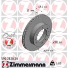 82 481 181 Bremsscheibe VA 590.2820.20 82 481 181 Bremsscheibe VA 590.2820.20