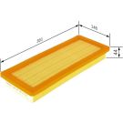 Luftfilter F 026 400 151