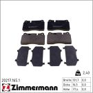 ZIMMERMANN Bremsbeläge 20217.165.1