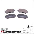ZIMMERMANN Bremsbeläge 25540.145.1