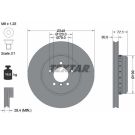 Bremsscheibe Bmw S. 5/6 03 PRO+ 92141825