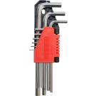 Sechskant-Stiftschlüsselsatz 9Tlg. 1,5û10 mm Crv YT-0500