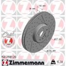 ZIMMERMANN Bremsscheibe 150.2981.20 Coat Z